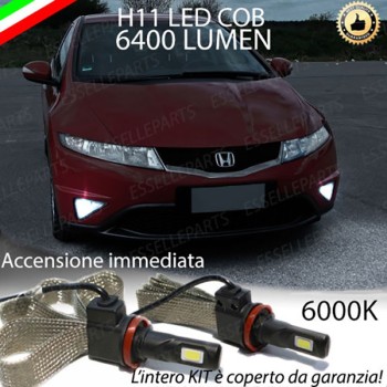 Kit Full LED Fendinebbia H11 6400 LUMEN HONDA CIVIC VIII Kit Full LED Fendinebbia H11 6400 LUMEN HONDA CIVIC VIII
