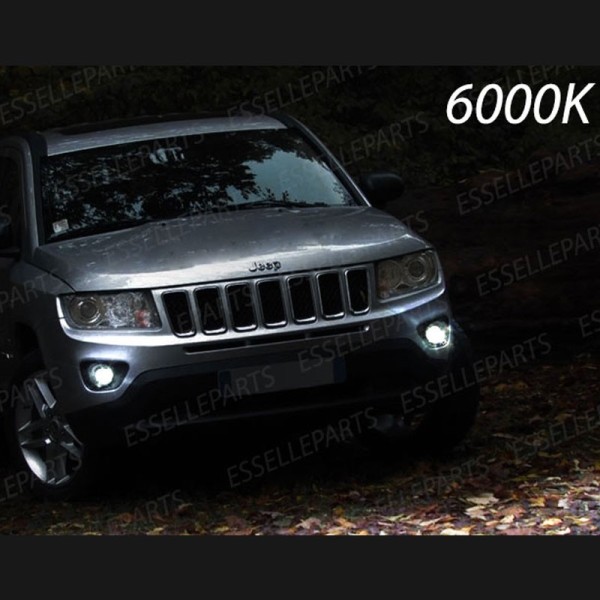 Kit Full LED Fendinebbia H11 6400 LUMEN JEEP COMPASS