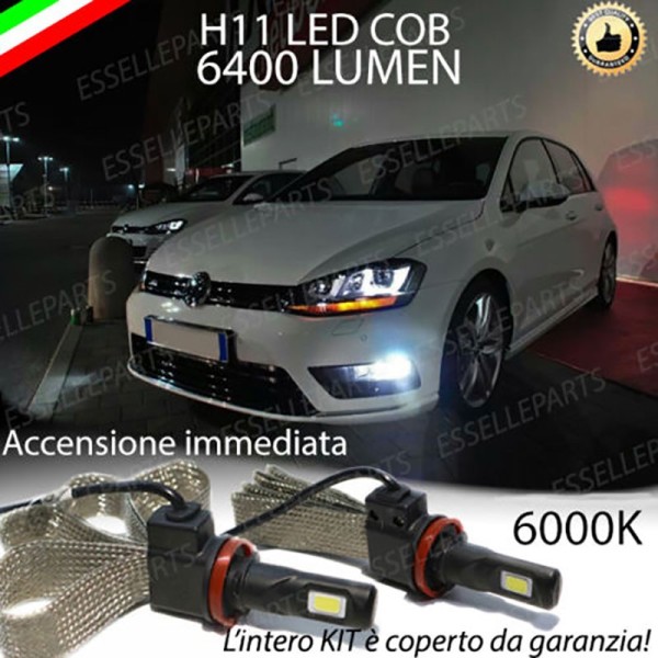 Kit Full LED Fendinebbia H11 6400 LUMEN VW GOLF VII