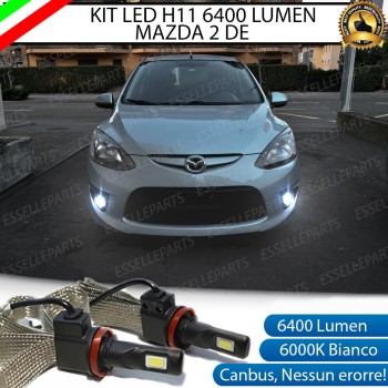 Kit Full LED Fendinebbia H11 6400 LUMEN MAZDA 2 II