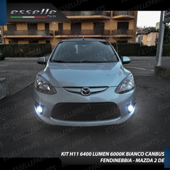 Kit Full LED Fendinebbia H11 6400 LUMEN MAZDA 2 II