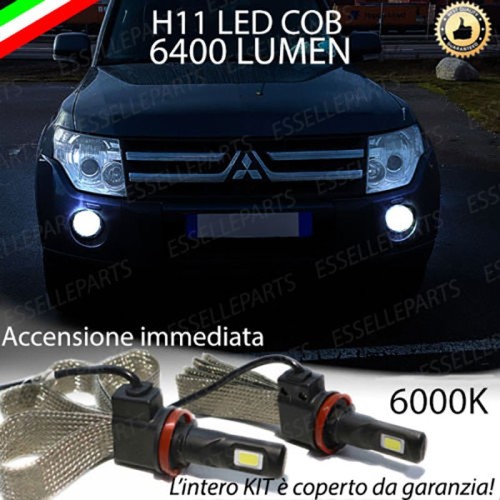 Kit Full LED Fendinebbia H11 6400 LUMEN MITSUBISHI PAJERO IV
