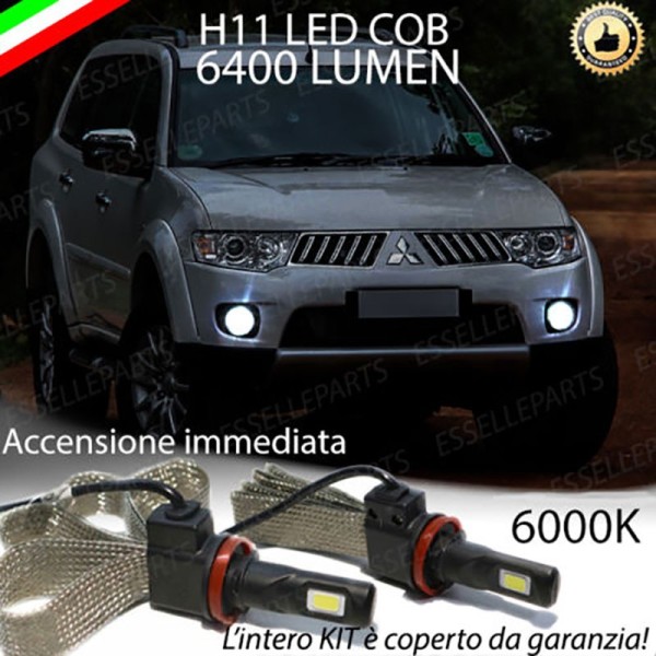 Kit Full LED Fendinebbia H11 6400 LUMEN MITSUBISHI PAJERO SPORT II