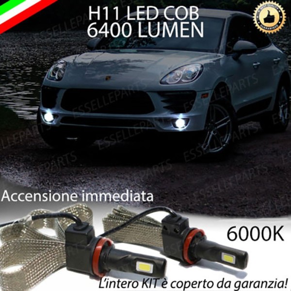 Kit Full LED Fendinebbia H11 6400 LUMEN PORSCHE MACAN