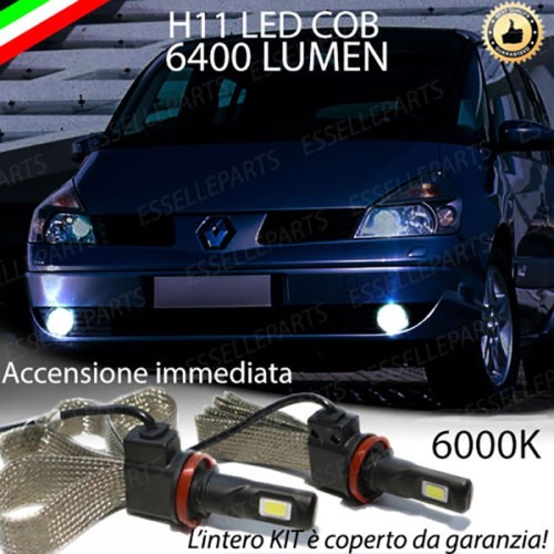 Kit Full LED Fendinebbia H11 6400 LUMEN RENAULT ESPACE IV