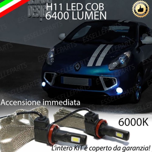 Kit Full LED Fendinebbia H11 6400 LUMEN RENAULT WIND