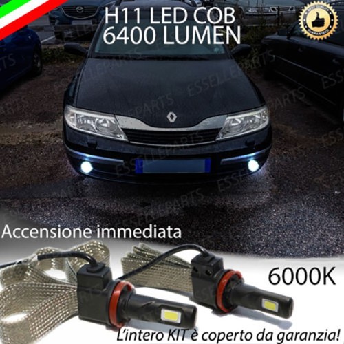 Kit Full LED Fendinebbia H11 6400 LUMEN RENAULT LAGUNA II