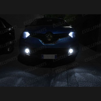 Kit Full LED Fendinebbia H11 6400 Lumen 6000K bianco RENAULT CAPTUR