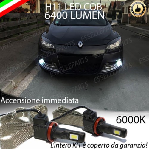Kit Full LED Fendinebbia H11 6400 LUMEN RENAULT MEGANE III