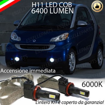 Kit Full LED Fendinebbia H11 6400 LUMEN SMART FORTWO II
