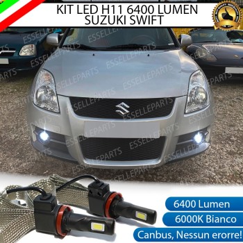 Kit Full LED Fendinebbia H11 6400 LUMEN SUZUKI SWIFT IV Kit Full LED Fendinebbia H11 6400 LUMEN SUZUKI SWIFT IV