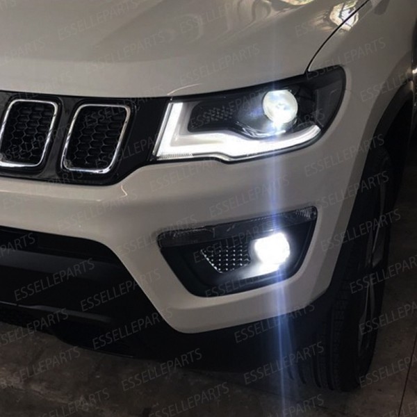 Kit Full LED Fendinebbia H11 6400 LUMEN JEEP COMPASS II