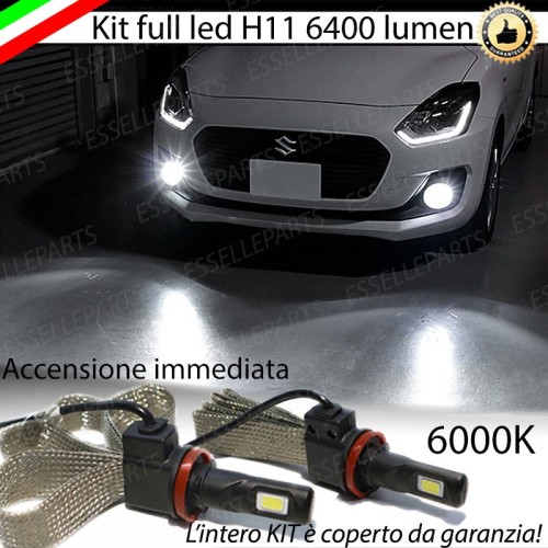 Kit Full LED Fendinebbia H11 6400 LUMEN SUZUKI SWIFT VI