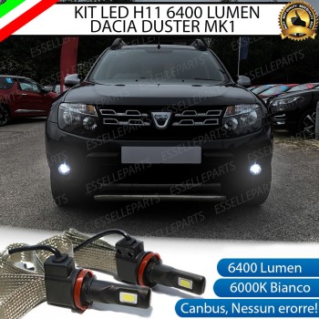 Kit Full LED H11 Fendinebbia Duster Pre‑Restyling 6000K