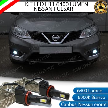 Kit Full LED Fendinebbia H11 6400 LUMEN NISSAN PULSAR