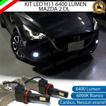 Kit Full LED H11 Fendinebbia 6400 LUMEN Mazda 2 III