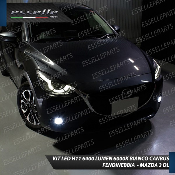 Kit Full LED H11 Fendinebbia 6400 LUMEN Mazda 2 III