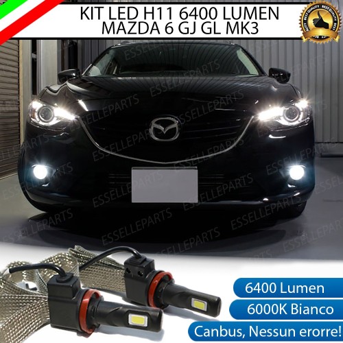 Kit Full LED H11 Fendinebbia 6400 LUMEN Mazda 6 III