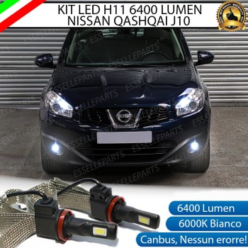Kit Full LED Fendinebbia H11 6400 LUMEN NISSAN QASHQAI J10 RESTYLING