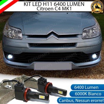 Kit Full LED Fendinebbia H11 6400 LUMEN CITROEN C4 I