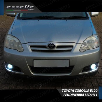 Kit Full LED Fendinebbia H11 6400 LUMEN Toyota Corolla E120