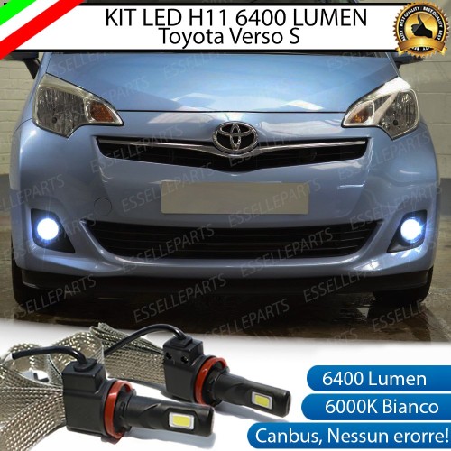 Kit Full LED Fendinebbia H11 6400 LUMEN Toyota Verso S