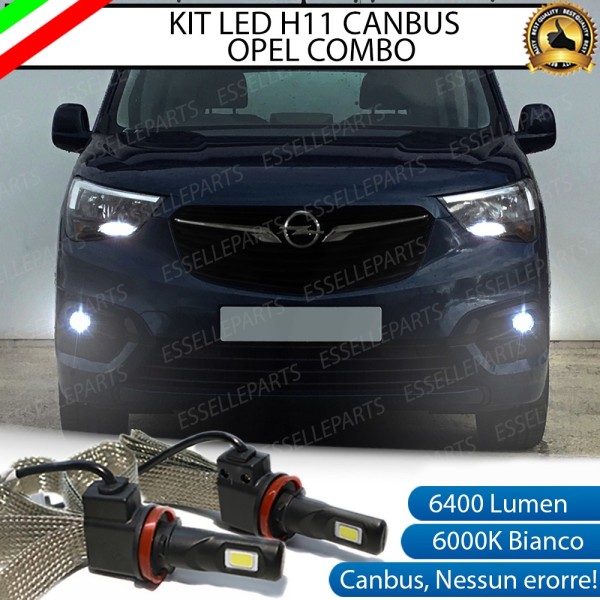 Kit Full LED Fendinebbia H11 6400 LUMEN OPEL COMBO F