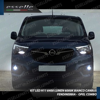 Kit Full LED Fendinebbia H11 6400 LUMEN OPEL COMBO F Kit Full LED Fendinebbia H11 6400 LUMEN OPEL COMBO F