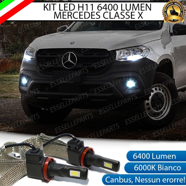 Kit Full LED Fendinebbia H11 6400 LUMEN MERCEDES CLASSE X