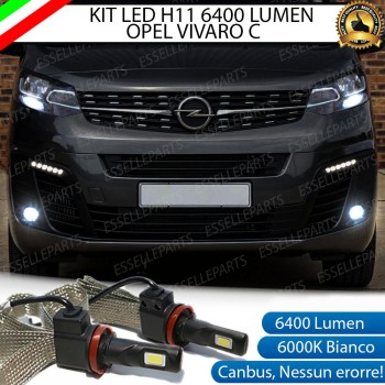 Kit Full LED Fendinebbia H11 6400 LUMEN OPEL VIVARO III Kit Full LED Fendinebbia H11 6400 LUMEN OPEL VIVARO III