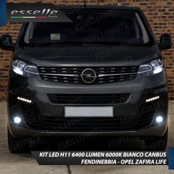Kit Full LED Fendinebbia H11 6400 LUMEN OPEL ZAFIRA LIFE Kit Full LED Fendinebbia H11 6400 LUMEN OPEL ZAFIRA LIFE