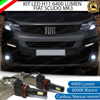 Kit Full LED Fendinebbia H11 6400 LUMEN FIAT SCUDO III