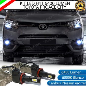 Kit Full LED Fendinebbia H11 6400 LUMEN TOYOTA PROACE CITY