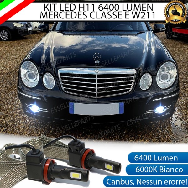 Kit Full LED Fendinebbia H11 6400 LUMEN MERCEDES CLASSE E W211