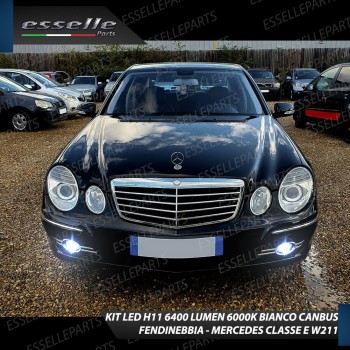 Kit Full LED Fendinebbia H11 6400 LUMEN MERCEDES CLASSE E W211 Kit Full LED Fendinebbia H11 6400 LUMEN MERCEDES CLASSE E W211