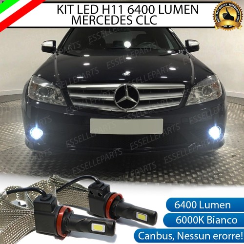 Kit Full LED H11 Fendinebbia 6400 LUMEN MERCEDES CLC