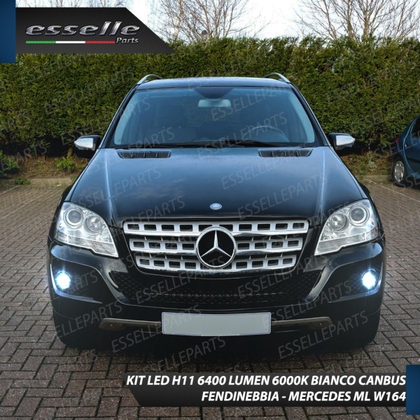 Kit Full LED H11 Fendinebbia 6400 LUMEN MERCEDES ML W164