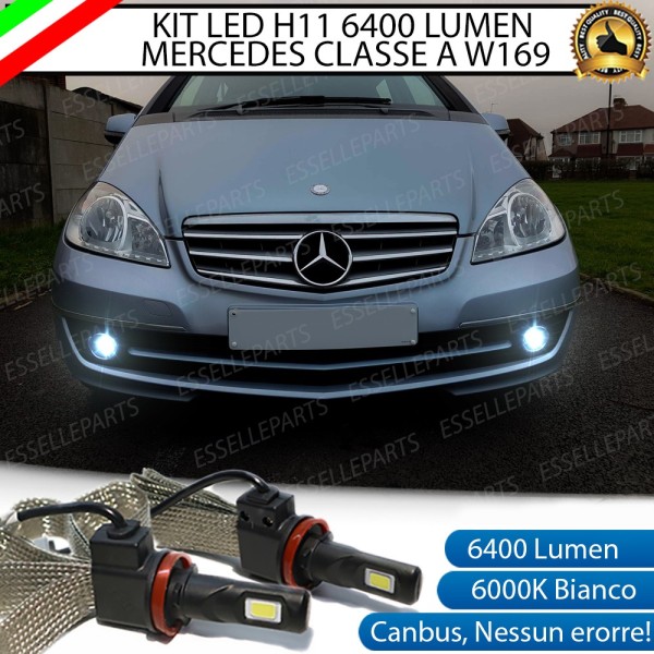 Kit Full LED H11 Fendinebbia 6400 LUMEN MERCEDES CLASSE A W169