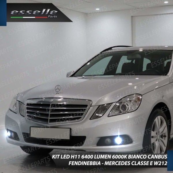 Kit Full LED H11 Fendinebbia 6400 LUMEN MERCEDES CLASSE E W212
