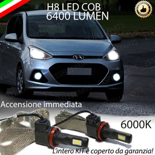 Kit Full LED H8 6400 LUMEN Fendinebbia HYUNDAI i10 II