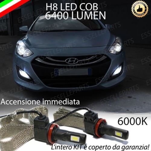 Kit Full LED H8 6400 LUMEN Fendinebbia HYUNDAI I30 II