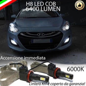 Kit Full LED H8 6400 LUMEN Fendinebbia HYUNDAI I30 II Kit Full LED H8 6400 LUMEN Fendinebbia HYUNDAI I30 II
