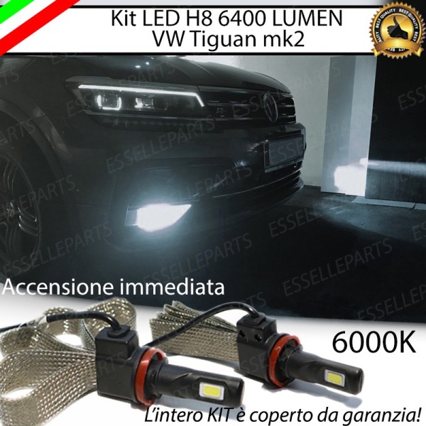 Kit Full LED H8 6400 LUMEN Fendinebbia VW TIGUAN II