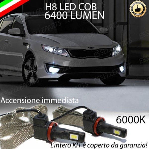 Kit Full LED H8 6400 LUMEN Fendinebbia KIA OPTIMA