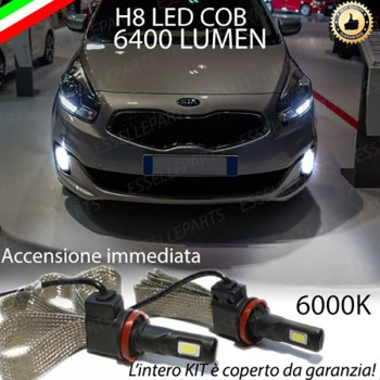 Kit Full LED H8 6400 LUMEN Fendinebbia KIA CARENS IV