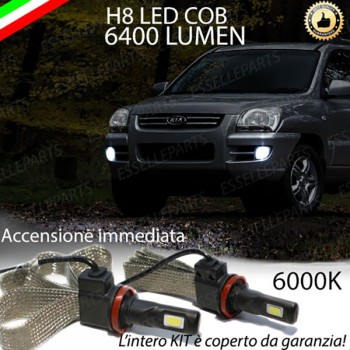 Kit Full LED H8 6400 LUMEN Fendinebbia KIA SPORTAGE II