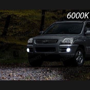 Kit Full LED H8 6400 LUMEN Fendinebbia KIA SPORTAGE II