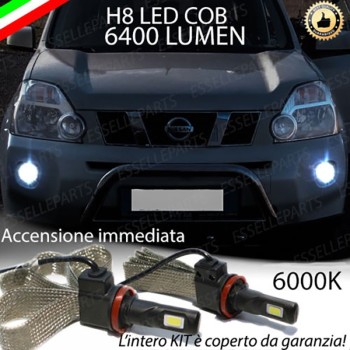 Kit Full LED H8 6400 LUMEN Fendinebbia NISSAN X TRAIL I