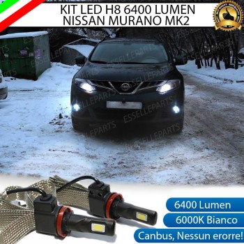 Kit Full LED H8 6400 LUMEN Fendinebbia NISSAN MURANO II