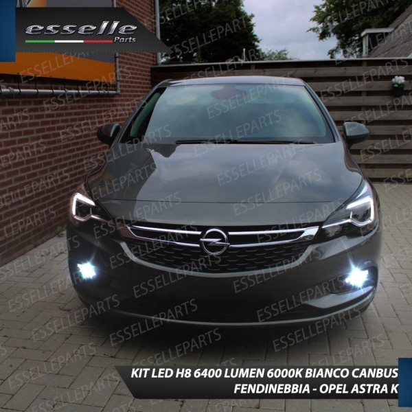 Kit Full LED H8 6400 LUMEN Fendinebbia OPEL ASTRA K